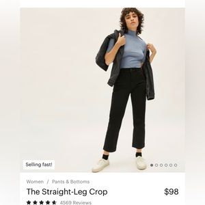 Everlane The Straight Leg Crop